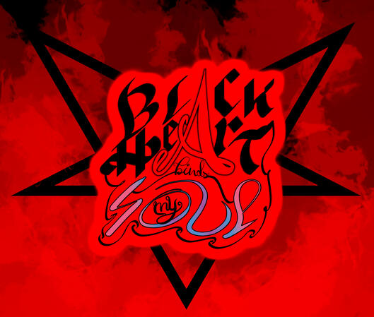 [Lettering Video] A Black Heart binds My Soul